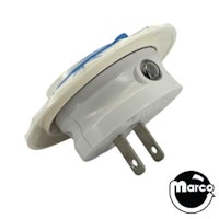 Pop Bumper Cap Nightlight - 10 Points - blue star and text