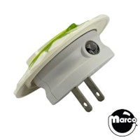 Pop Bumper Cap Nightlight - 100 Points - green star and gold text