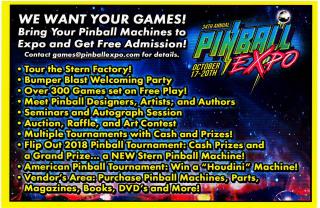 Postcard - Pinball Expo Chicago 2018