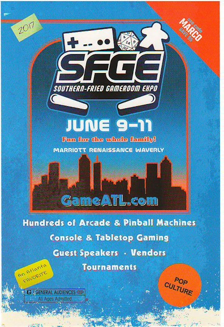 Postcard - Southern Fried Game Expo 2017