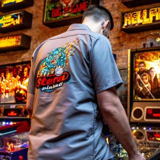 Stern work shirt gray - small 882-2012-00
