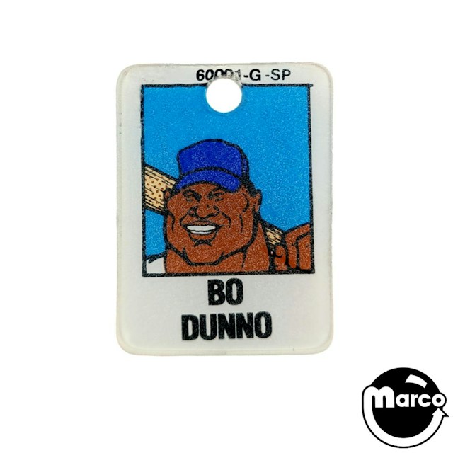 SLUGFEST (Williams) Key fob Bo Dunno