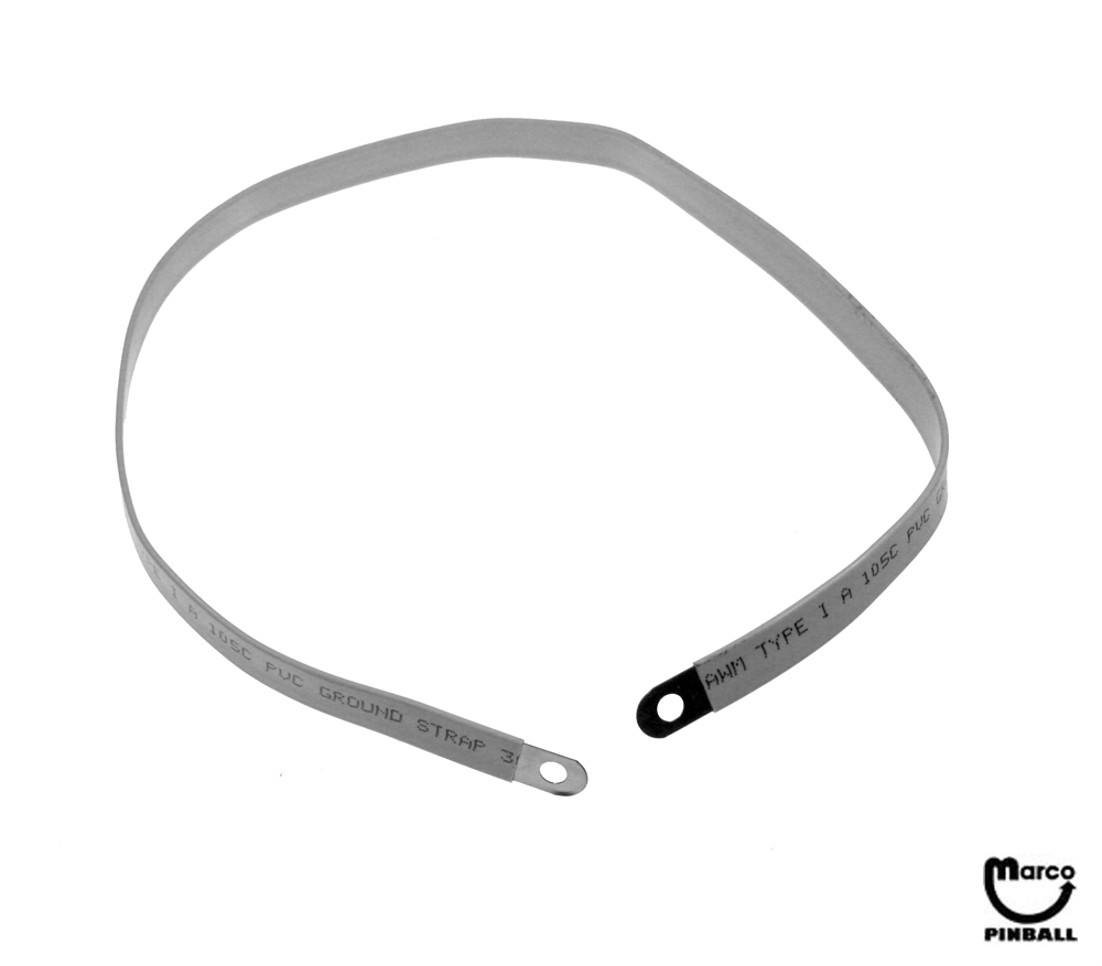 Ground strap - insulated 18 inch