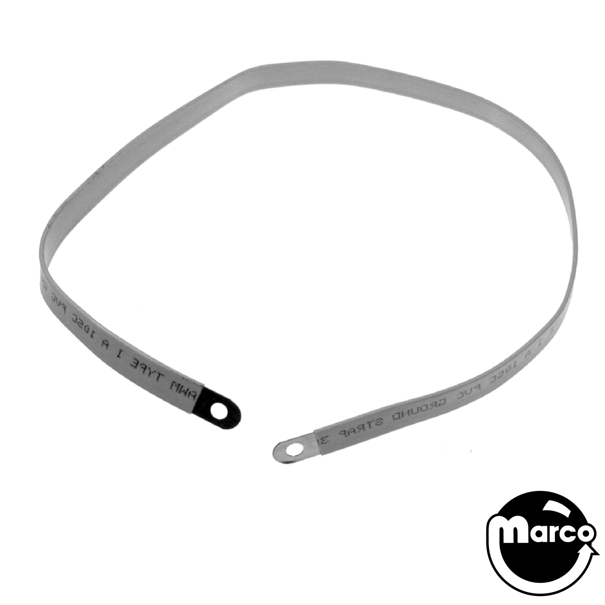 Ground strap - insulated 25 inch