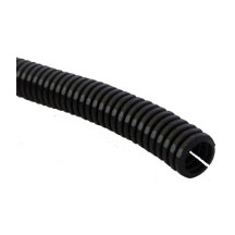 Split hose sleeve 1" black 2.5 ft.