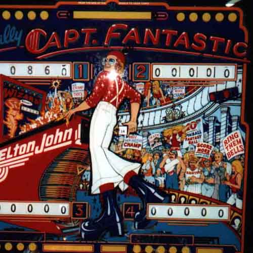CAPT FANTASTIC Pinball GX61