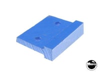 Rubber bumper pad blue 3/4 wide x 1 high x 1/8 inch