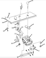 ICE COLD BEER / ZEKE'S PEAK (Taito) Joystick Base