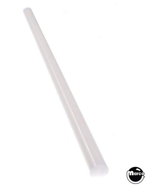 Plastic rod 7/16" diameter x 12" long