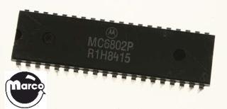 MC6802P Motorola NMOS 8-bit 1MHz 128Byte RAM DIP-40 Microprocessore - Foto 3