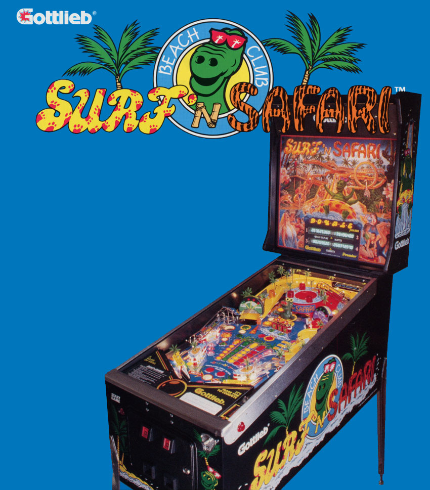 723 - SURF N SAFARI - Marco Pinball Parts
