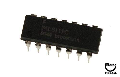 IC - 14 pin DIP Hex Inv w/HV Output SN7406N 100-0008-00