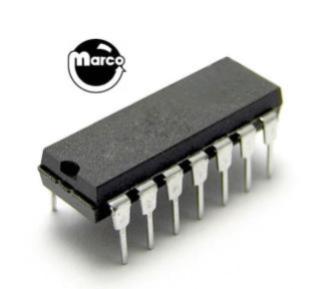 IC - 14 pin DIP SN74F08N  quad AND gate 2 input