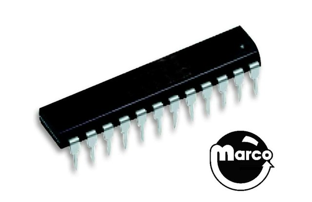 IC - 24 pin DIP slim 10 bit single buffer driver