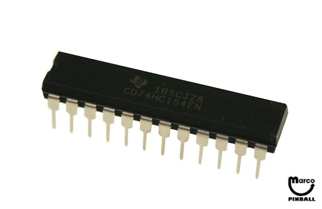 IC - 24 pin DIP slim 4-16 Decoder/Demux