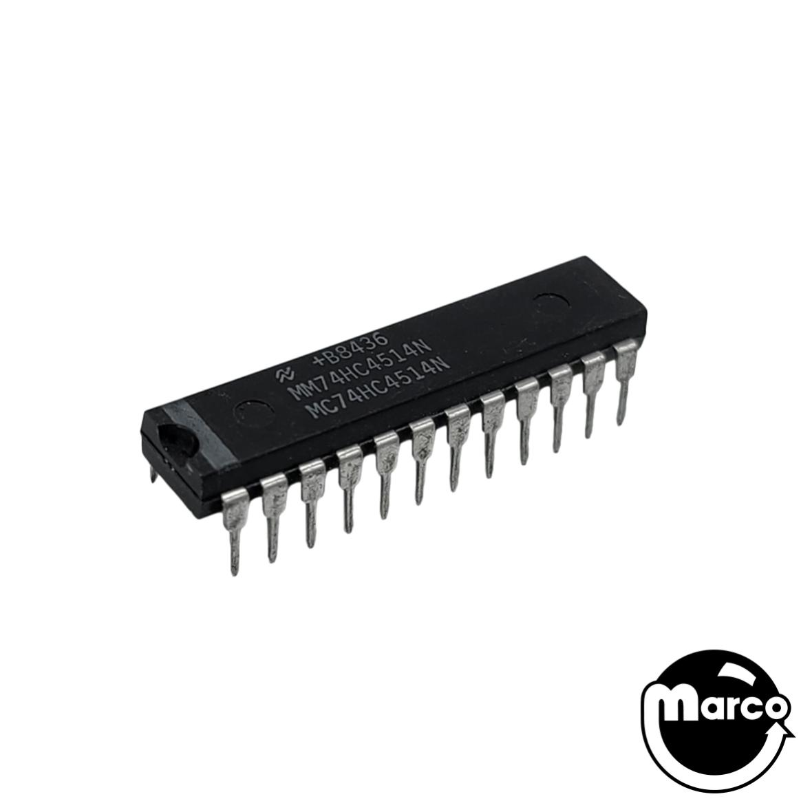 74HC4514 - IC - 24 pin DIP decoder 5315-13924-00 - Marco