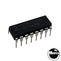 IC - 16 pin Quad D flip flop 74HCT175