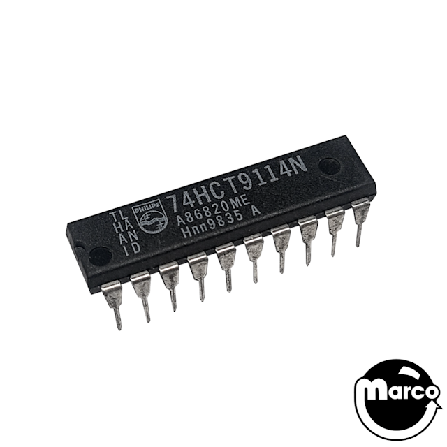 IC - 20 pin DIP - SN74HCT9114 inverting Schmitt Trigger