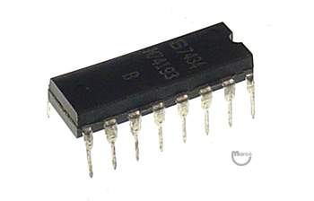 IC - 16 pin DIP 4-bit synchronous binary