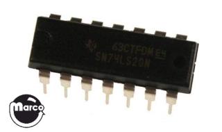 IC - 14 pin DIP 4 input NAND SN7420N 5281-10014-00