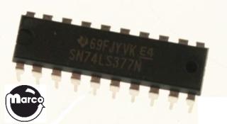 IC - 20 pin DIP f/f oct D w/enable/clk
