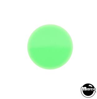 Pushbutton green round plastic