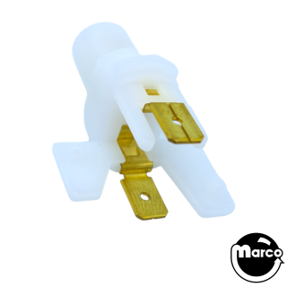 Lamp holder for pushbutton
