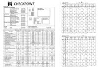 CHECKPOINT (Data East) Backbox Tech Chart