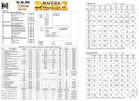WWF ROYAL RUMBLE (Data East) Tech chart