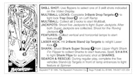 BAYWATCH (Sega) Score Cards