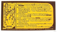 SOPRANOS (Stern) Card Instructions