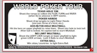 WORLD POKER TOUR (Stern) Score cards