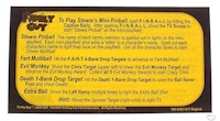 FAMILY GUY (Stern) Card Instruction