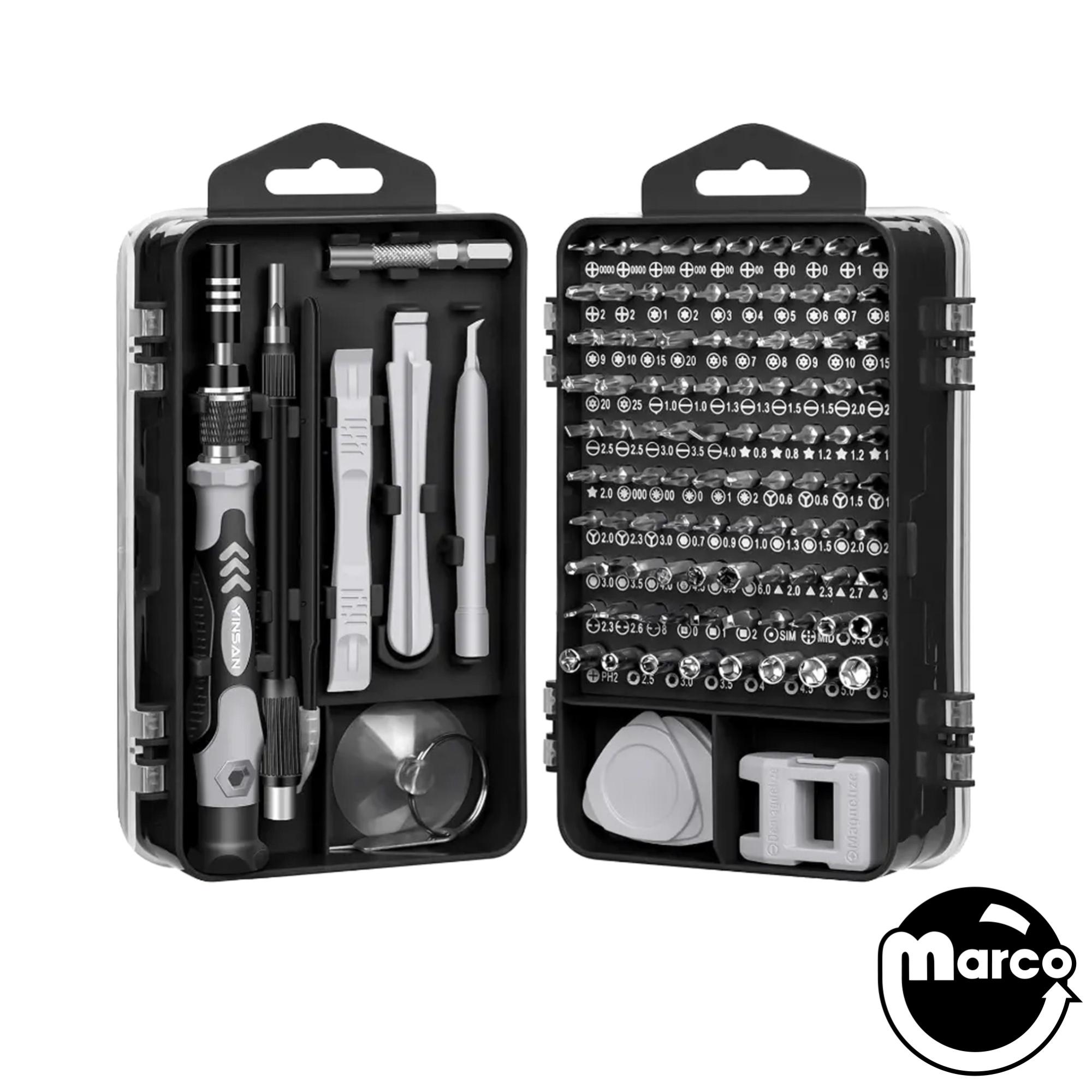 115 Piece Screwdriver Set Screwdriver Bit Sets DIY Repair Tools Kit