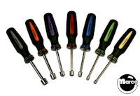 Nutdrivers 7 piece set SAE hollow shaft