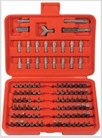 100pc Chrome Screwdriver Bit Set