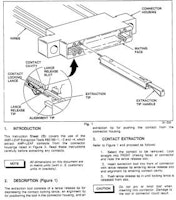 Extractor Tool - edge connector pin AMP&reg;