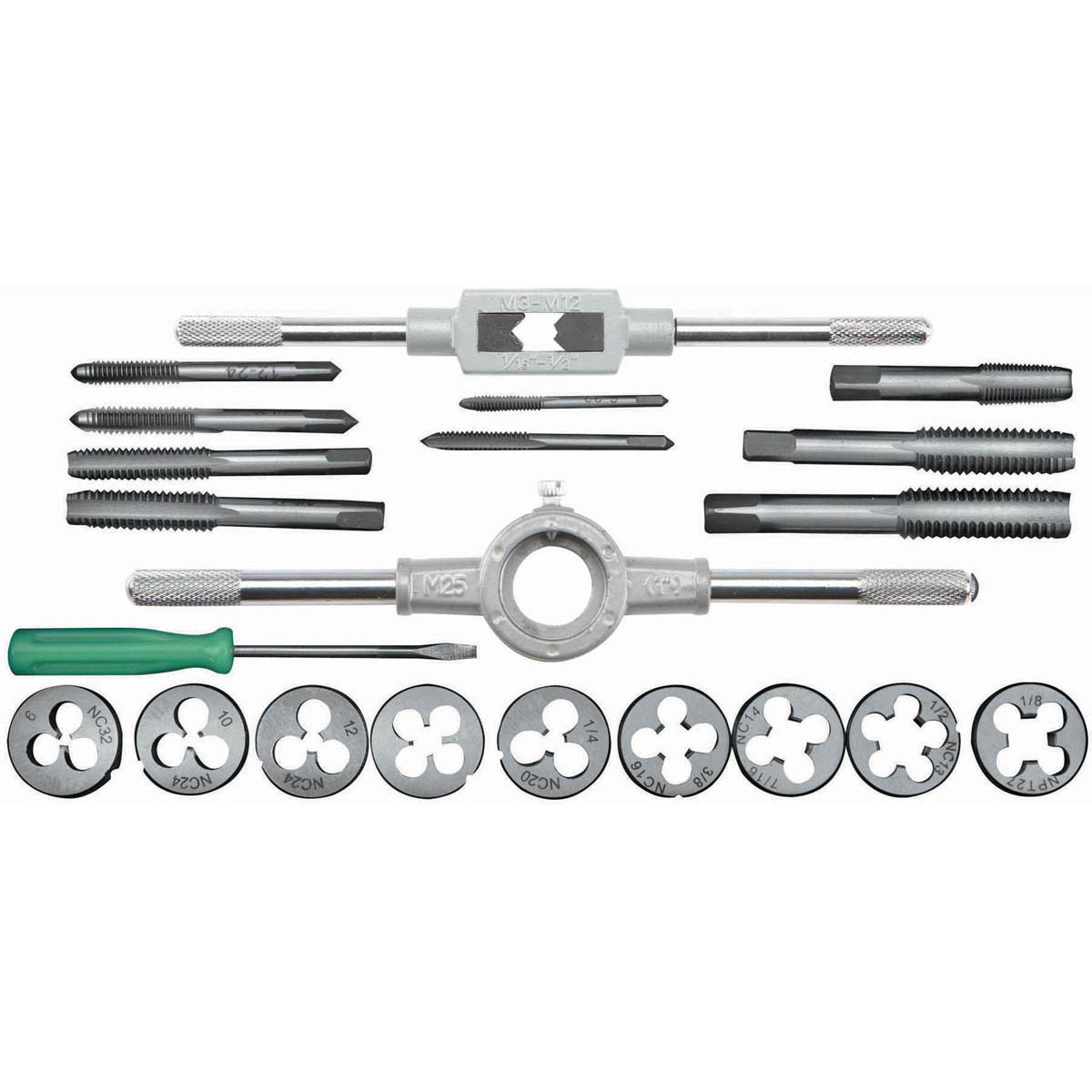 Tap & Die Set - 21 piece SAE