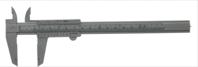 Caliper - 6 inch Non-Marring Plastic Vernier Caliper