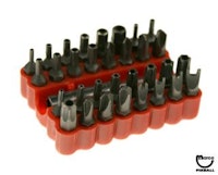 Security Bit set - 33 piece