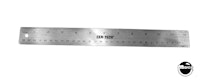 Ruler - 12 inch stainless steel SAE & metric