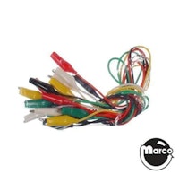 Alligator Test Clip Set - 10 piece