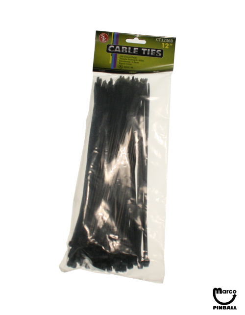 Cable tie 12 inch - 100 pack black