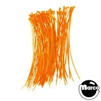 Cable tie 4 inch - 100 pack orange