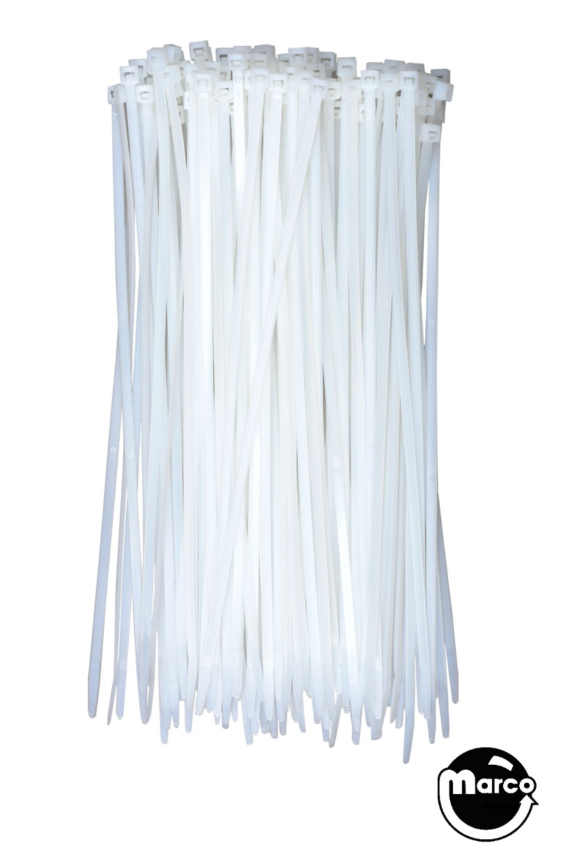 Cable tie 8 inch - 100 pack white