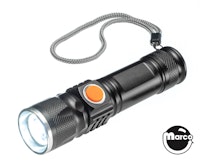 Flashlight - LED 500 lumen USB rechargeable