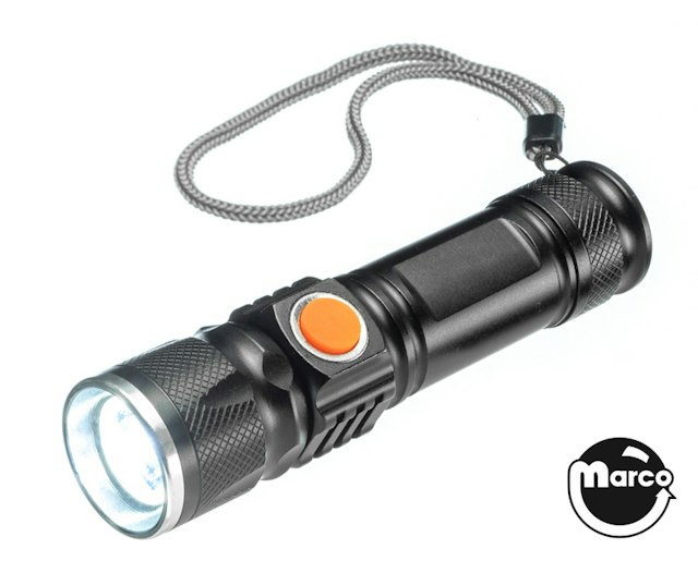 Flashlight - LED 500 lumen USB rechargeable