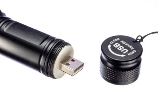 Flashlight - LED 500 lumen USB rechargeable