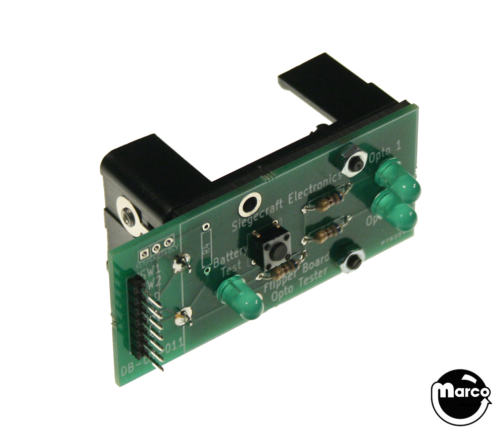 Test Fixture Williams WPC flipper opto board