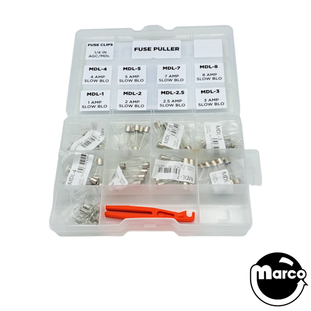 48 Piece Essential Slow Blow (MDL) Fuse Kit